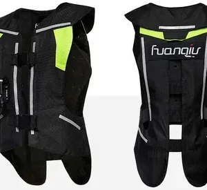Chaleco Air Rider con sistema mecánico de airbag de cuello, según referencia compartida