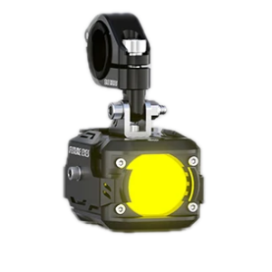 Faro auxiliar Future Eyes F150 Pro negro con luz amarilla, imagen oficial candidata