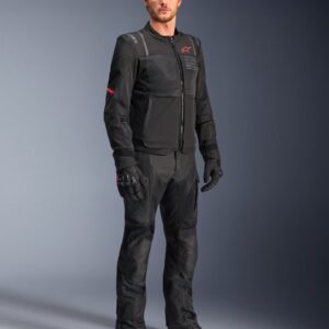 Vista frontal oficial de la jacket Alpinestars ST-2 Air negra