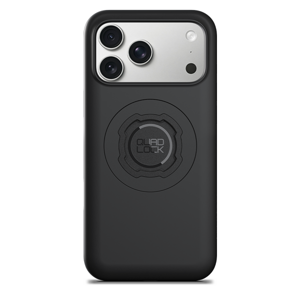 Quad Lock MAG Case negra para iPhone 17 Pro Max, imagen oficial candidata