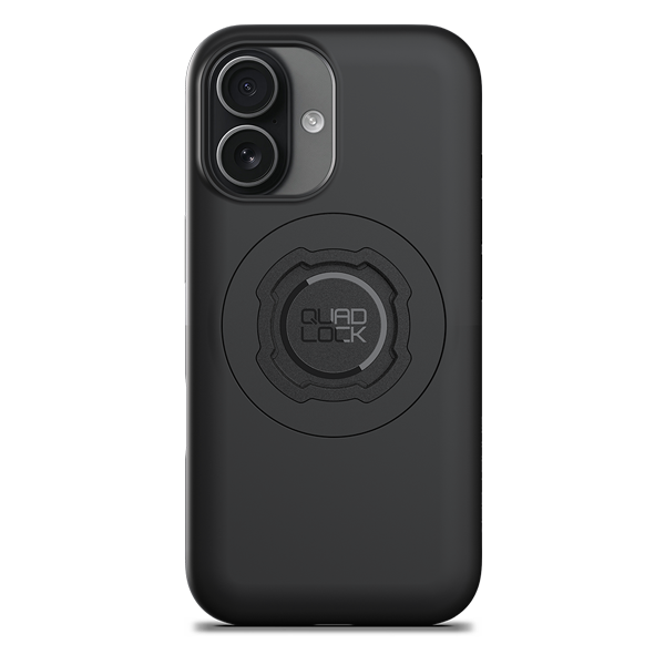 Quad Lock MAG Case negra para iPhone 17, imagen oficial candidata