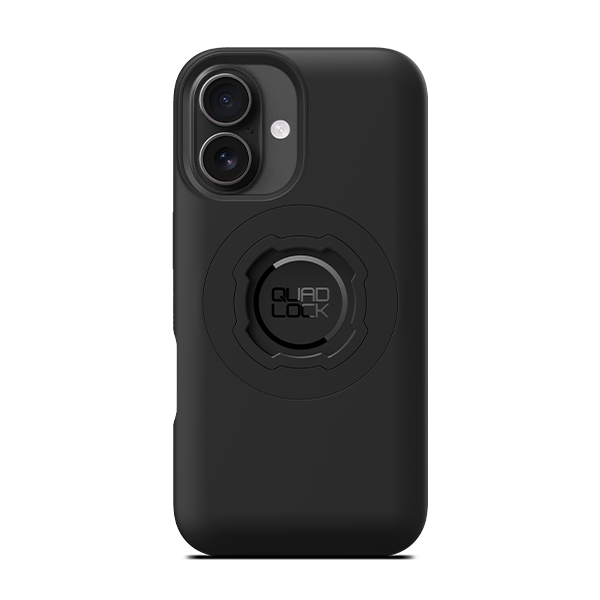Quad Lock MAG Case negra para iPhone 16, imagen oficial candidata