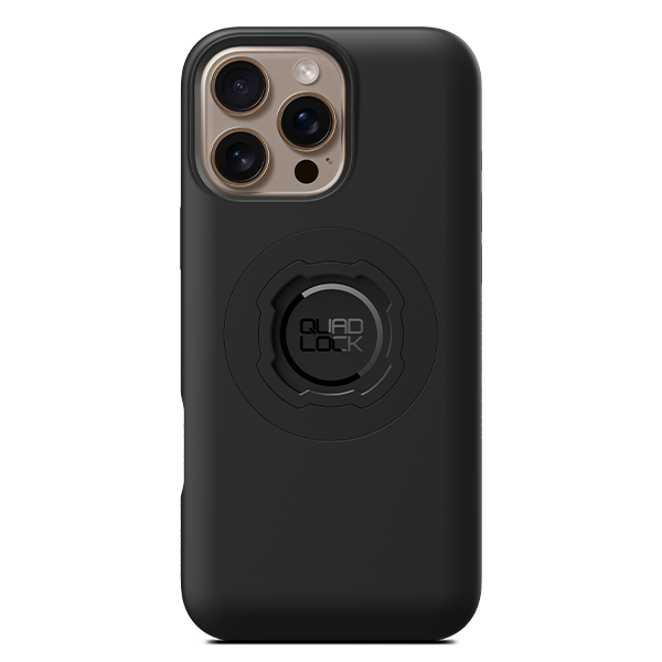 Quad Lock MAG Case negra para iPhone 16 Pro Max, imagen oficial candidata