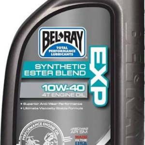 Botella individual Bel-Ray EXP Synthetic Ester Blend 4T 10W-40 de 1 litro