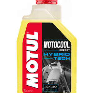 Botella Motul Motocool Expert Hybrid Tech de 1 litro con protección hasta -37 °C