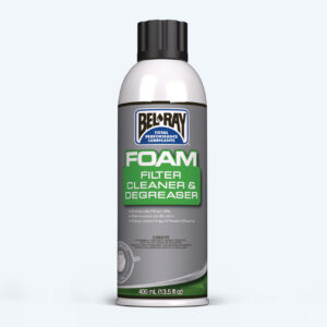 Aerosol Bel-Ray Foam Filter Cleaner and Degreaser de 400 ml