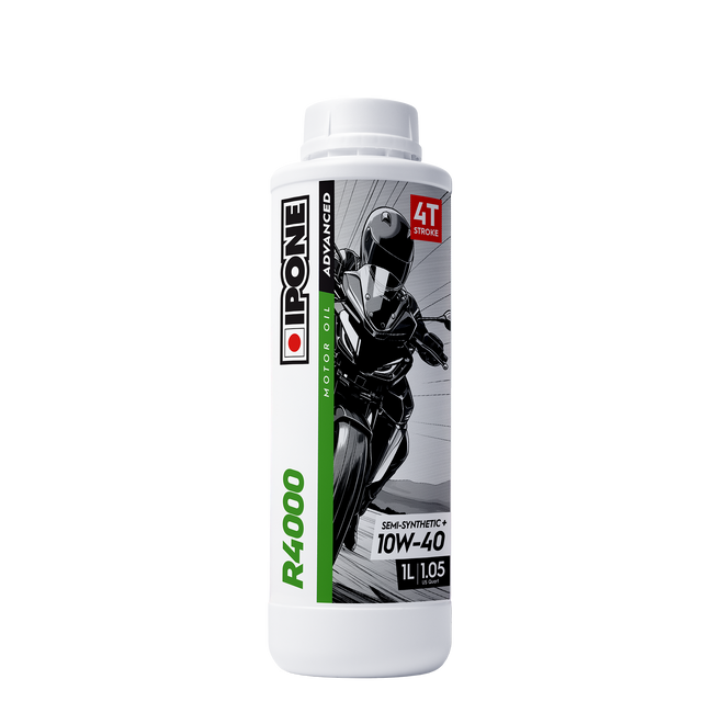 Botella IPONE R4000 RS 10W-40 4T de 1 litro