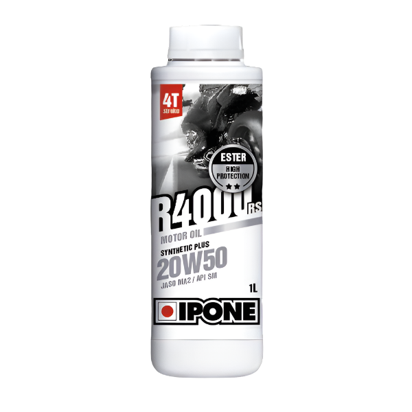 Botella IPONE R4000 RS 20W-50 4T de 1 litro