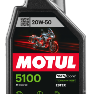 Botella Motul 5100 20W-50 4T de 1 litro