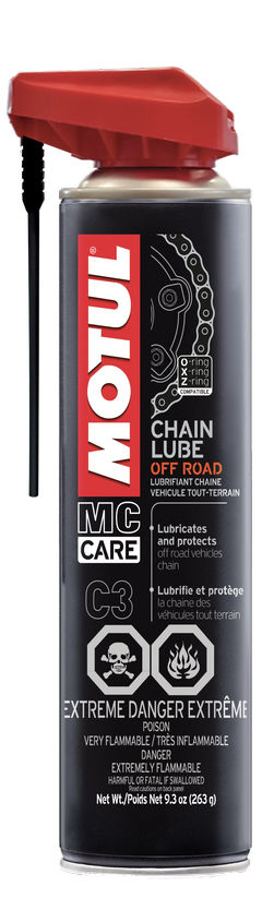 Aerosol Motul MC Care C3 Chain Lube Off Road de 400 ml