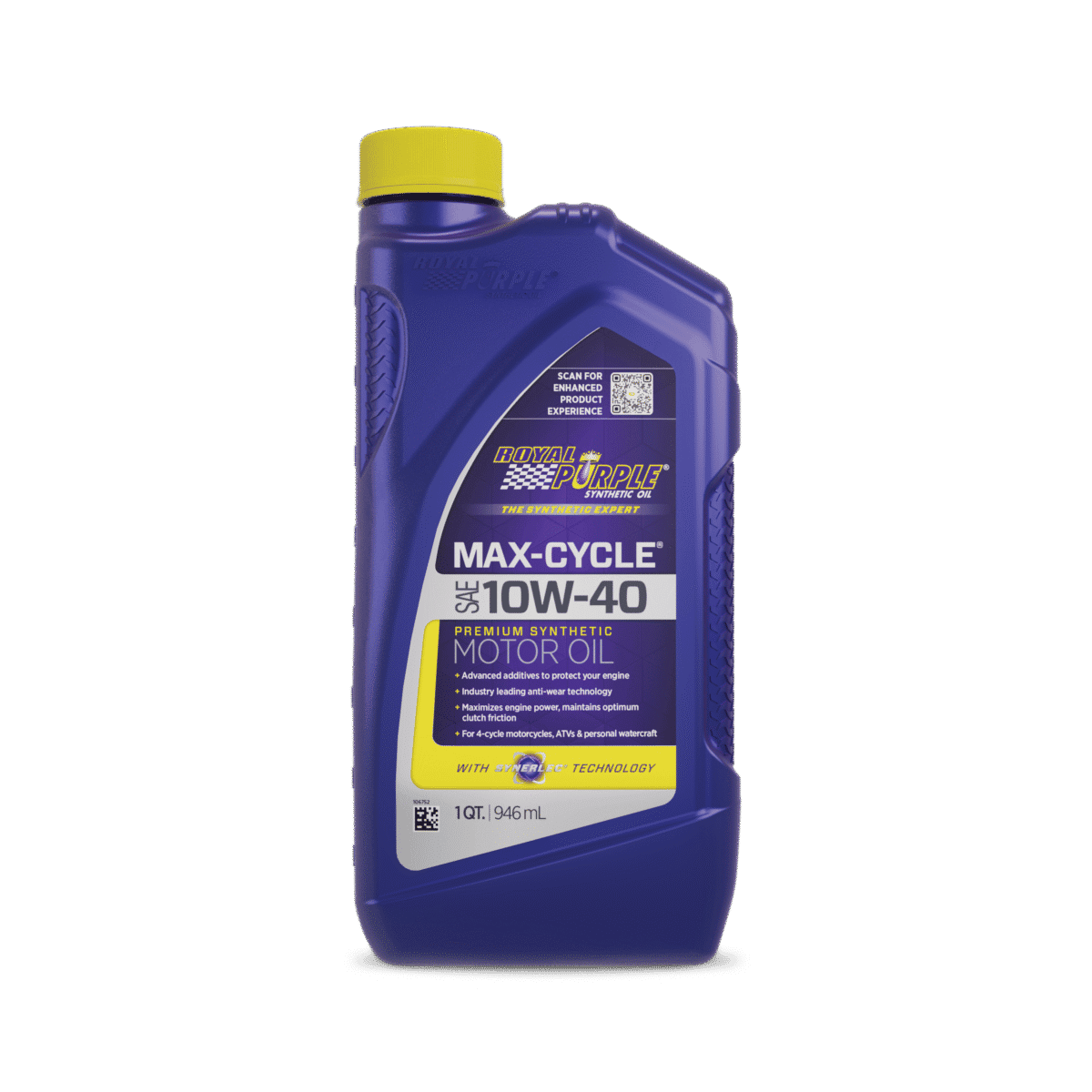 Botella Royal Purple Max-Cycle 10W-40 de 1 cuarto