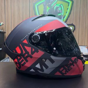 MT Helmet - Thunder 4 Wave Rojo Mate