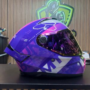 MT Helmet - Thunder 4 Wave Fucsia