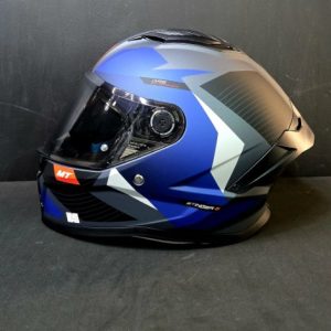 MT Helmet Stringer Raclette Blue
