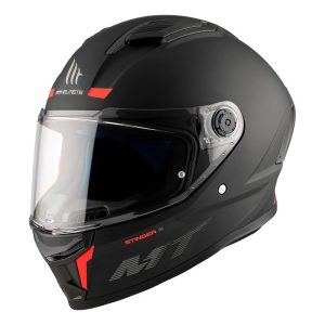 MT Helmet Stinger Negro Mate